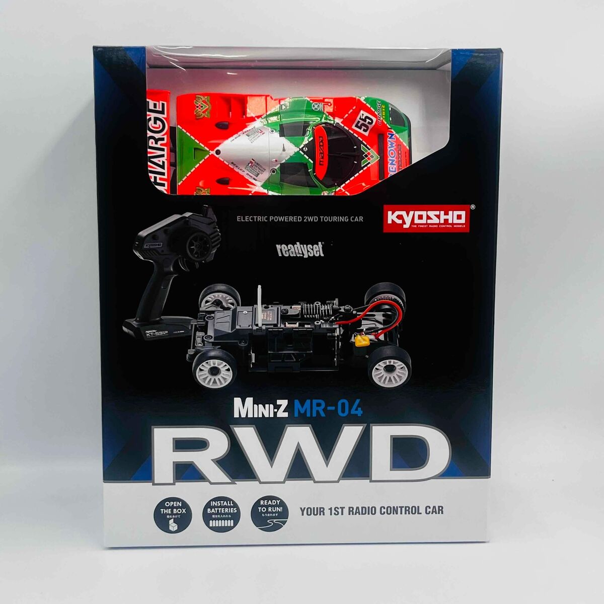 KYOSHO MINI-Z RWD MR-04 readyset MAZDA 787B No.55 LM 1991 KYOSHO MINI-Z RWD MR-04 readyset MAZDA 787B No.55 LM 1991