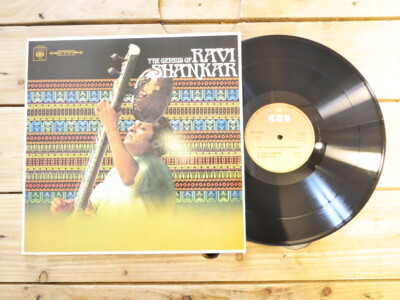 RAVI SHANKAR THE GENIUS OF RAVI SHANKAR LP 33T VINYL EX COVER EX ORIGINAL