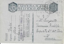 POSTA MILITARE N°33 - LANCIERE 2^DIVISIONE CELERE "EM. FILIBERTO TESTA DI FERRO"