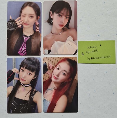 H1-Key Rose Blossom SET Photocard Photo card PC Hwiseo Riina Seoi Yel