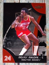 Moses Malone Houston Rockets 2008 Topps Finest #48
