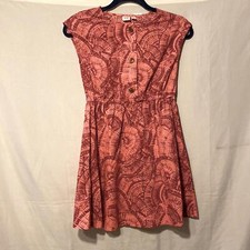 Gap Girls Orange Tie Dye Pattern Dress Size Large 10 