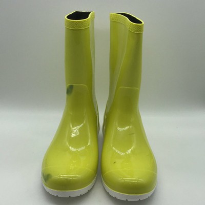 ugg rain boots yellow