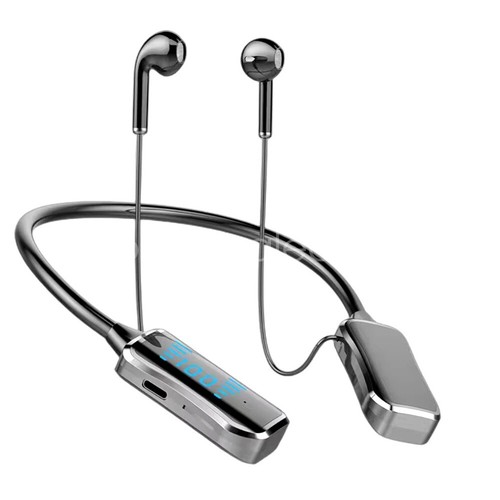 Auriculares Bluetooth Banda para el Cuello 9D Sonido Estéreo Anti Caídas Deportivos Impermeables Auriculares - Imagen 23 de 27