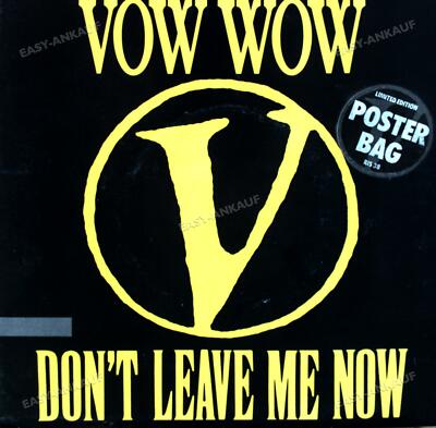 Vow Wow - Don't Leave Me Now 7in (VG/VG) .
