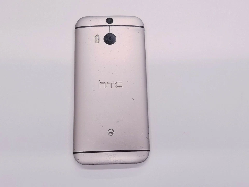 HTC One M8 (OP6B120) 32GB Gold (AT&T) Smartphone Cracked Bad Touch IMEI? 52988 - Image 2 of 4