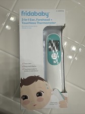 Frida Baby 3-in-1 Ear and Forehead Infrared Thermometer. 6m Checks In 1 Second