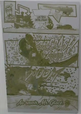 Blood Run #1 - Page 10 - Yellow - Comic Printer Plate - PRESSWORKS - Stephen Car