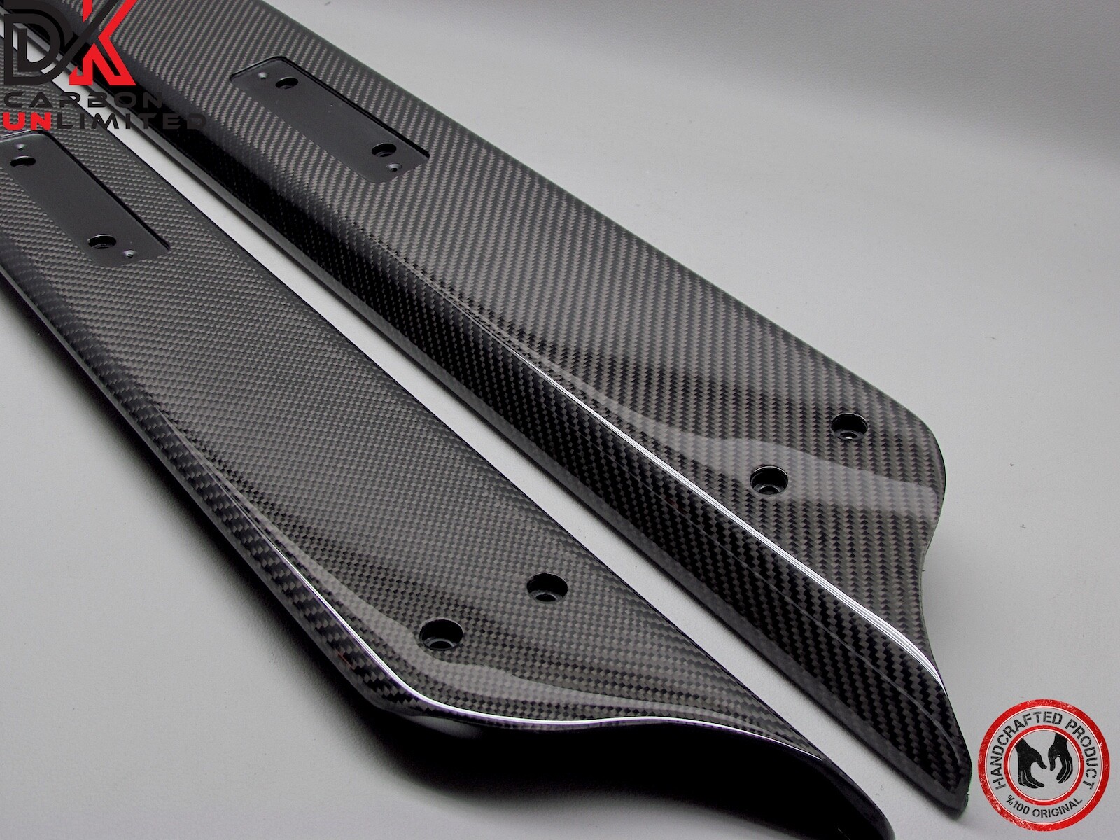 Aston Martin DBS DB9 Virage Vantage Full Replacement Carbon Door Sills Plates