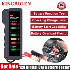 KINGBOLEN KBL310 12V Car Battery Load Tester Digital Alternator Diagnostic Tool