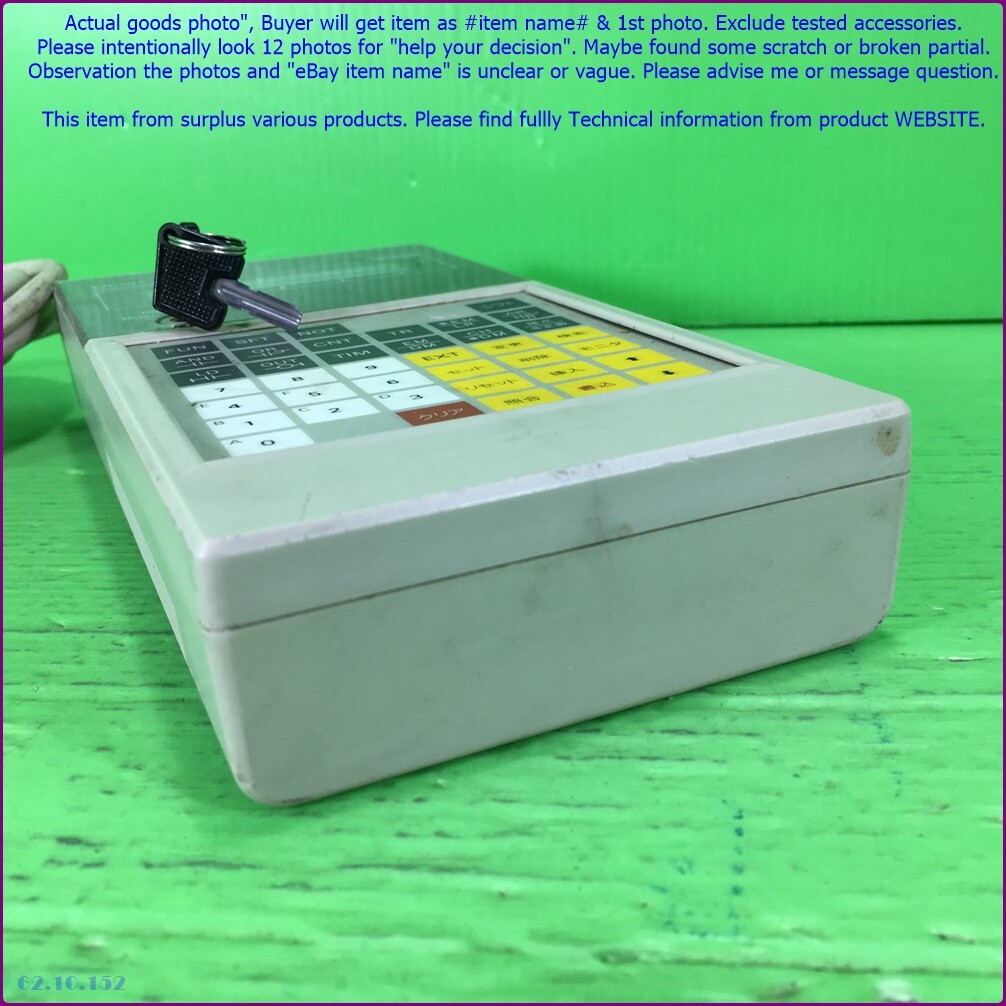OMRON CQM1-PRO01, Programmable Consol as photo, sn:3Y7F, FTU OMRON CQM1-PRO01, Programmable Consol as photo, sn:3Y7F, FTU