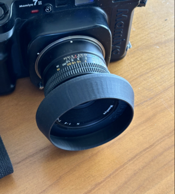2x Pare-soleil Pour Objectif Mamiya 7 / 7N 80mm F/4 - Format Moyen - GAD3D