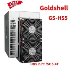 Goldshell HS5 Miner 1500W HNS 2.7T /SC 5.4T Handshake Siacoin Miners