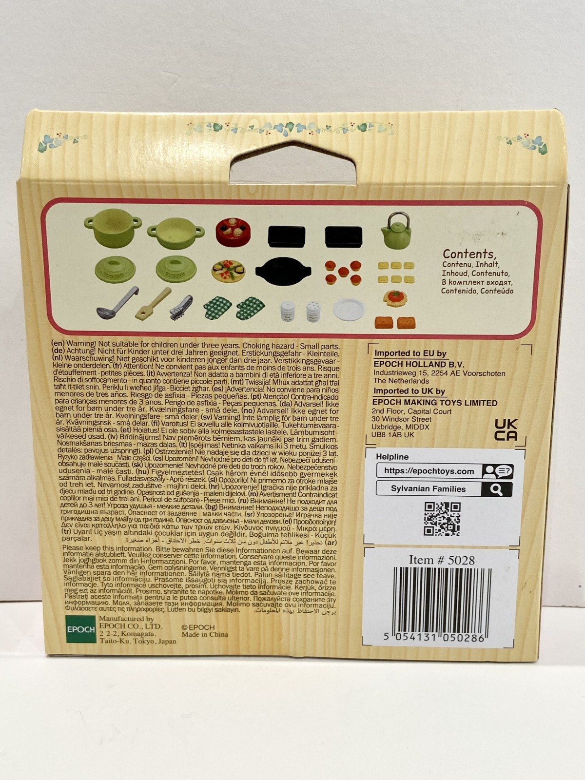 Sylvanian Families Kitchen Cooking Set 5028 BNIB eBay