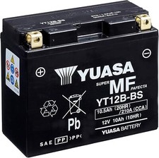 Batteria moto Yuasa YT12B-BS per YAMAHA FZ6, NS, S2 600 2004-2008