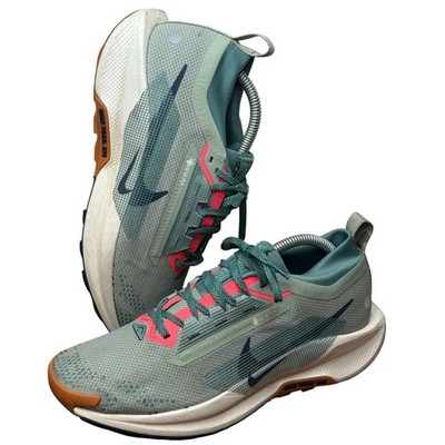 Nike Pegasus Trail 5 GTX Gore-Tex Bicoastal Green Running Shoes FQ0908-300 8.5