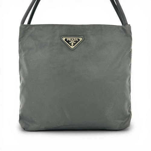 Used Prada Tesuto Black Shoulder Bag