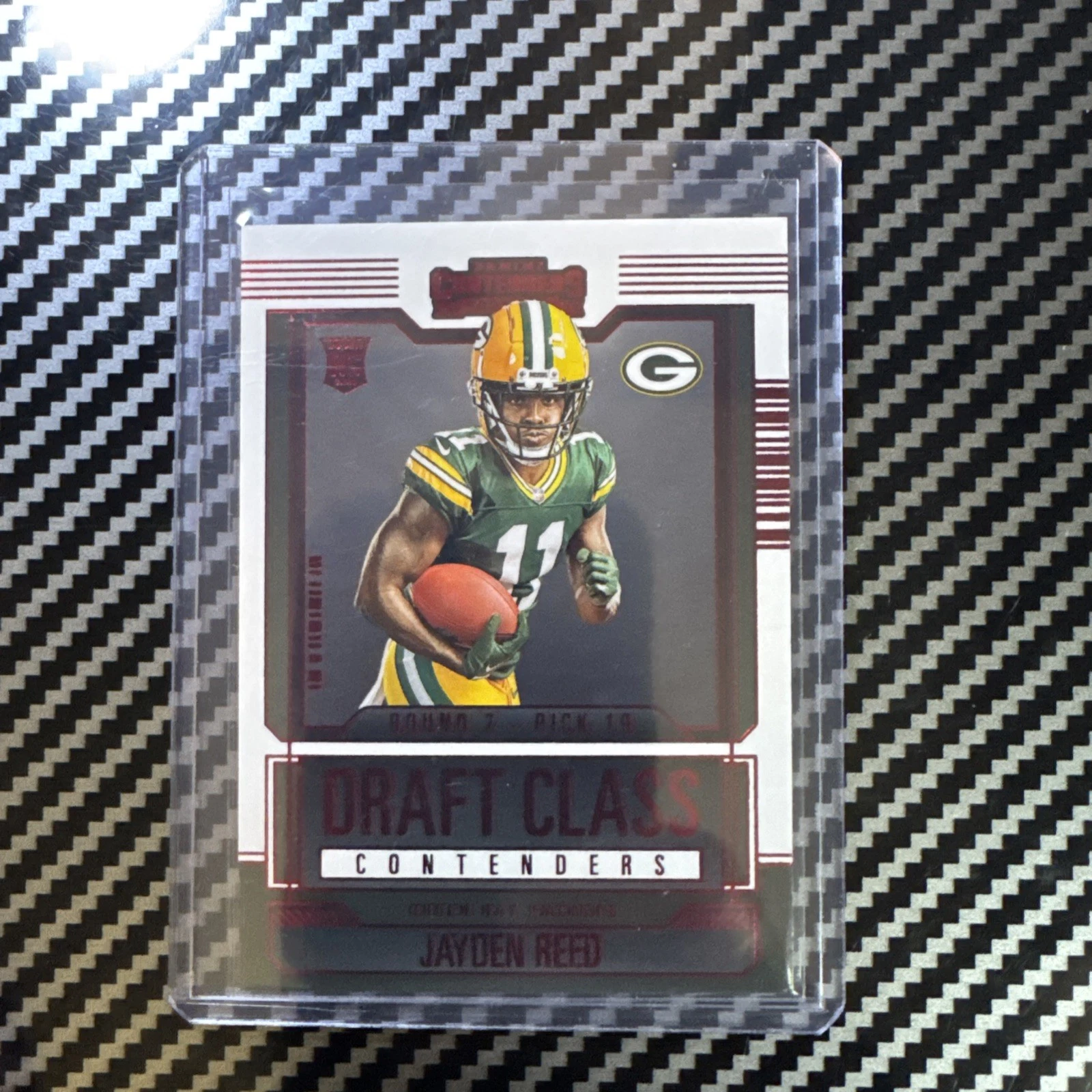 Jayden Reed Panini Contenders Draft Class Contenders #14 Red