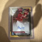 2024 Bowman Chrome ADOLFO SANCHEZ /50 1st Bowman Auto TRUE Gold reds