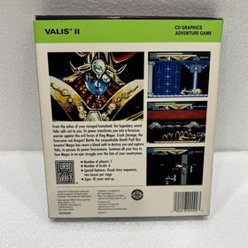 Valis II TurboGrafx-16 CD Complete CIB (Ships from USA)