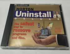 1997 Norton Uninstall Deluxe by Symantec Windows PC IBM PC CD-ROM
