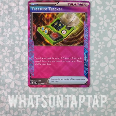 Pokemon Card Treasure Tracker 131/131 Scarlet Violet Prismatic Evolutions LP