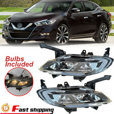 For Nissan Maxima 2016-2018 Fog Light Driving Lamp Wbulbs Driver Passenger Side