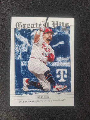 2026 Topps Baseball Kyle Schwarber Greatest Hits #GH-16