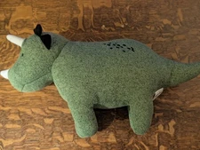 Dinosaur Shaped Throw Pillow