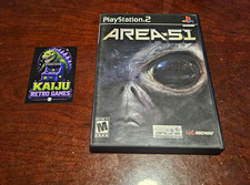 Midway Area 51 Sony PlayStation 2 PS2 2005 Shooter M NTSC-U/C Online/Multiplayer