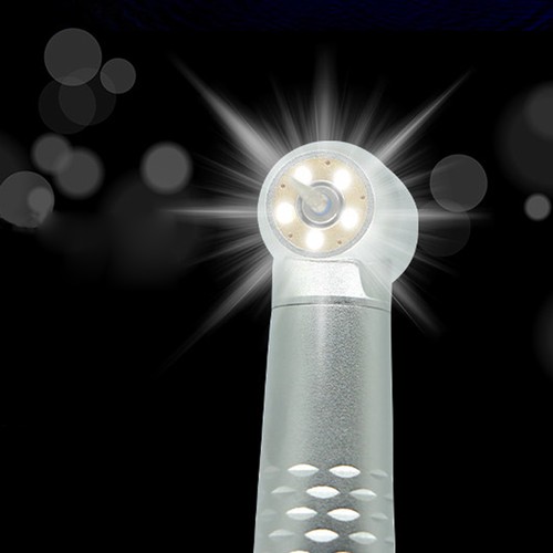 NSK Style Dental LED E-generator High Speed Handpiece 5*Bulb Fiber Optic / Rotor - Afbeelding 34 van 56