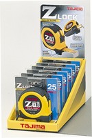 Tajima Bandmaß Z-LOCK LäNge 8 M Breite 25 Mm Dual-Lock-Bandmaß Mit Nyloncoat