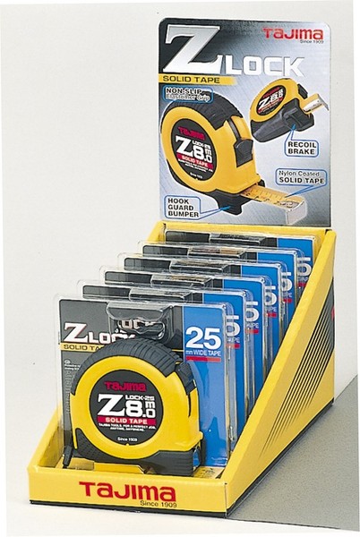 Tajima Bandmaß Z-LOCK LäNge 8 M Breite 25 Mm Dual-Lock-Bandmaß Mit Nyloncoat-image