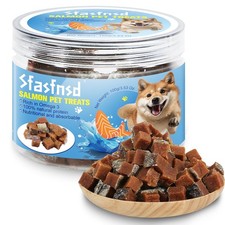 Sfasfnsd Delicious Salmon Jerky Dog Treats - Freeze Dried  Protein-Packed 1