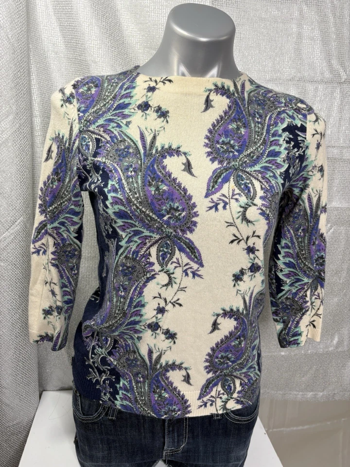 Talbots Pure Cashmere Pullover Sweater Women’s Size Petite Small - Image 4 of 4