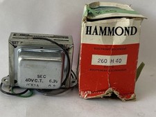 Hammond Transformer 260 H 40 Type H 115v