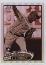 2012 Topps Chrome Sepia Refractor 10/75 Kelvin Herrera #168 n1u