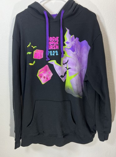 Oogie Boogie Disneyland 2022 Hoodie Halloween Party Parks Glow In Dark Limited