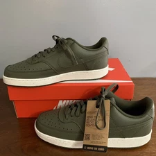 Nike Court Vision Lo NN Next Nature Cargo Khaki fashion Sneaker Shoe green 9.5