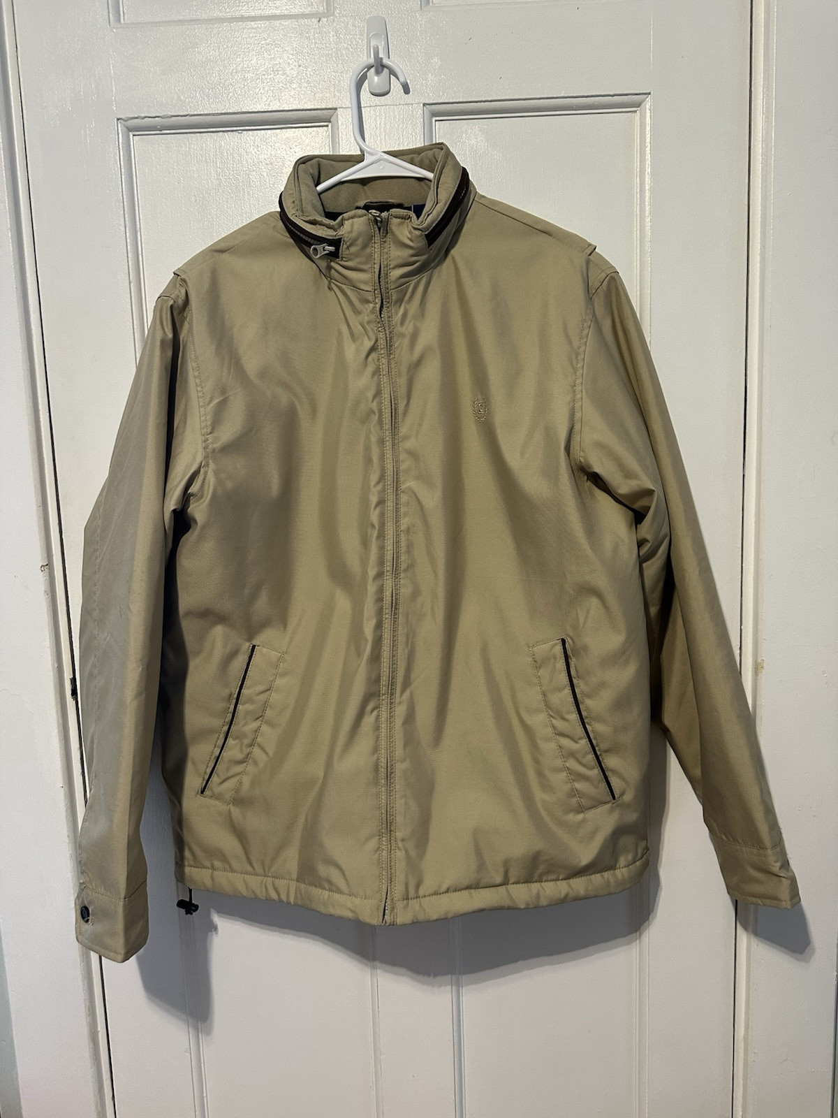 Chaps Men’s Medium Zip Front Lined Jacket with zi… - image 1