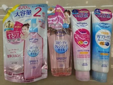 Kose Softymo Cleansing Set : Speedy Oil + Refill + Hyaluronic & Collagen Foams