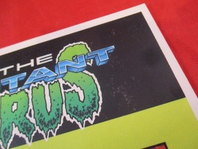 The Mutant Virus Nintendo NES Promotional Store Shelf Display Card ONLY