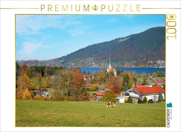 Calvendo Puzzle Autumn Landscape: Kleinbuch | 1000 Pieces, Finished Size 25.2 ×-image