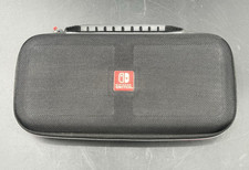 Nintendo Switch Game Traveler Deluxe System Case Black Hard Shell Travel Storage