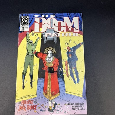 Doom Patrol #24 DC 1989 Grant Morrison House That Jack Built Reader