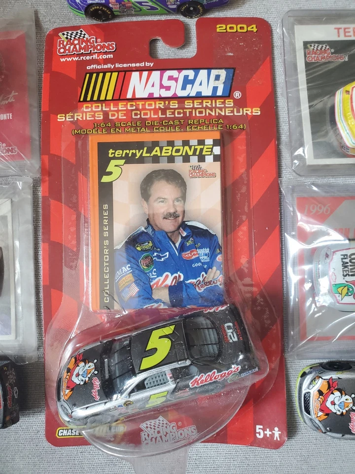 CAMPEONES DE CARRERAS 2004 #5 KELLOGGS HENDRICK 20 ANIVERSARIO. TERRY LABONTE. LOTE DE 8 Foto 4 de 4