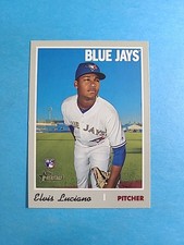 Elvis Luciano 2019 Topps Heritage Baseball Card # 576 J5135