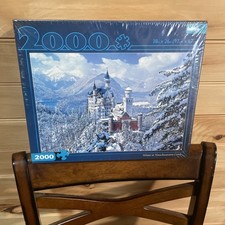 New Buffalo Games 2000 Piece Puzzle Neuschwanstein Castle Bavaria