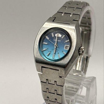 Orient Y497-33100 Automatic Watch Analog Blue Dial wrist 15cm/5.9in