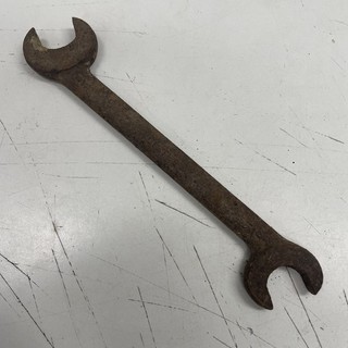 ORIGINAL RETRO VINTAGE Industrial Hand Tool Lister Engine Spanner Open Ended
